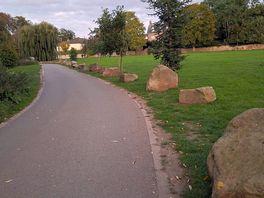 Walk near the site