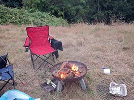 Loved our campfire in the evenings.