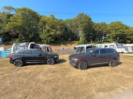 Two electric large pitches
