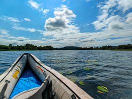 Kayaking on the loch.