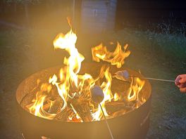 This is the fire pit