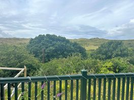 View from caravan static