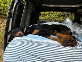La vie paisible au camping.