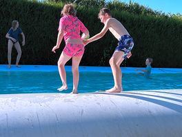 Kids at the pool