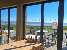 Beautiful view from the bar looking towards the lake district fells.