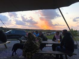 Glorious sunset