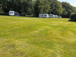 Bank top camp site