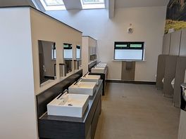 Toilet/shower facilities.