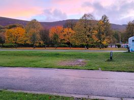 The camp site and view