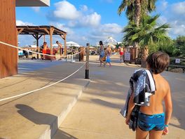 Acces à la piscine