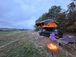 Tent box set up