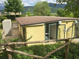 Shower an toilet block