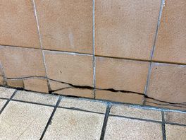 Cracked tiles