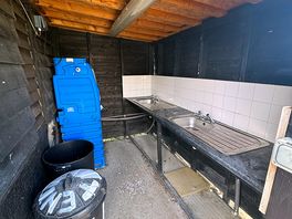 Dish washing area for the show ground