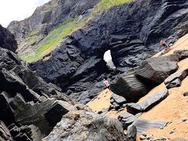 Beautiful porthcothan bay scenery