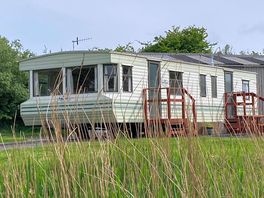 6 berth caravan outside