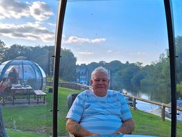 Lovely place to relax and watch the boats go by
