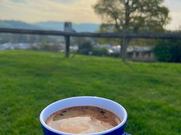 Coffee with a view