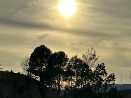 Sunset from the campsite