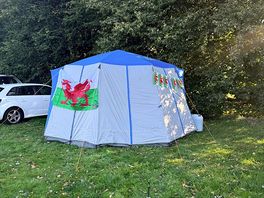 The wales tent ⛺️