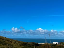 Views from pitch with lundy island