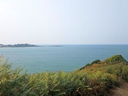 View from walk down to the beach
