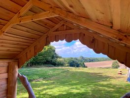 View from the ‘wooden tent’