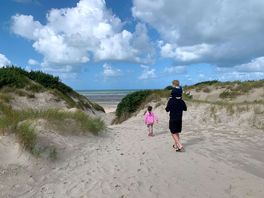 Over sand dunes