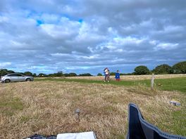 View from back of field towards pitches