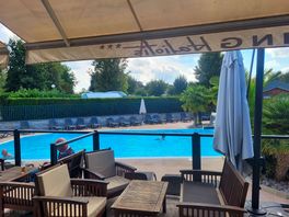 Pool from the bar area
