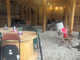 Inside the bar