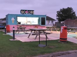 Ice cream stand