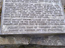 The old bridge of livet