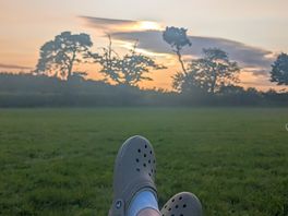 Relaxing sunset