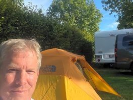 Campsite with power, tap and drain