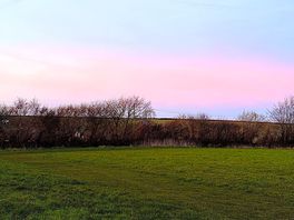 Sunset at the site
