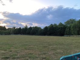 Camping field for tents