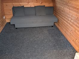 Basic pod, warm and cosy