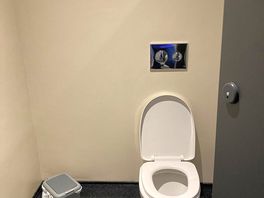 Clean modern toilets
