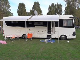 Spacious pitch