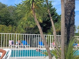 Lovely outdoor pool very warm