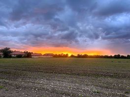 Just outside the site caught a nice sunset