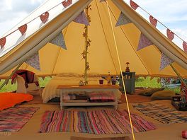 Themed bell tent