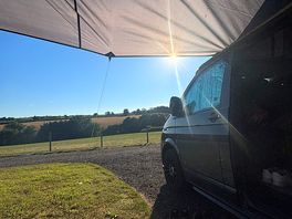 Plenty of room for awnings.