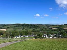 View from dog walking field