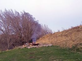 Firepit from my tent :)