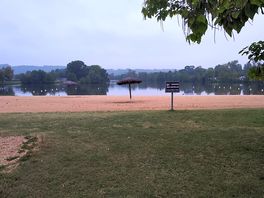 Early morning lake view