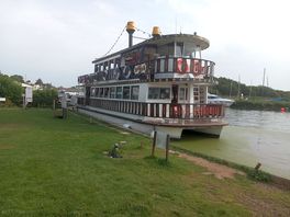 Southern comfort paddle boat.