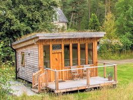 Hut made from local woods