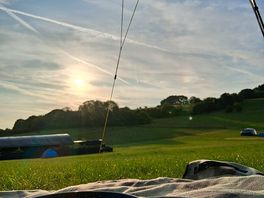 Breakfast with the sun